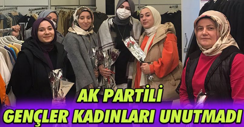 Ak Partili Gençler Kadınları Unutmadı