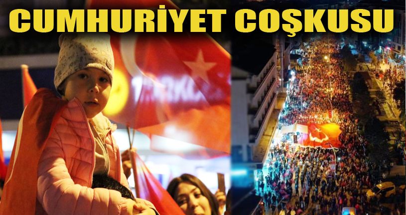 Bolu’da binlerce kişi Türk bayraklarıyla yürüdü