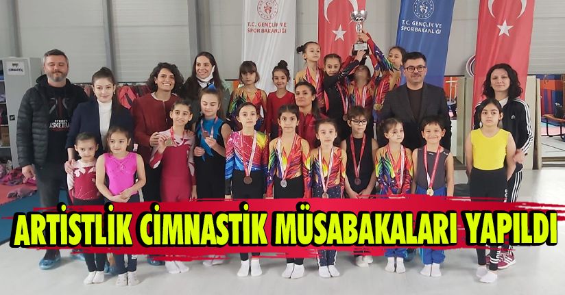 Artistlik Cimnastik Müsabakaları Yapıldı