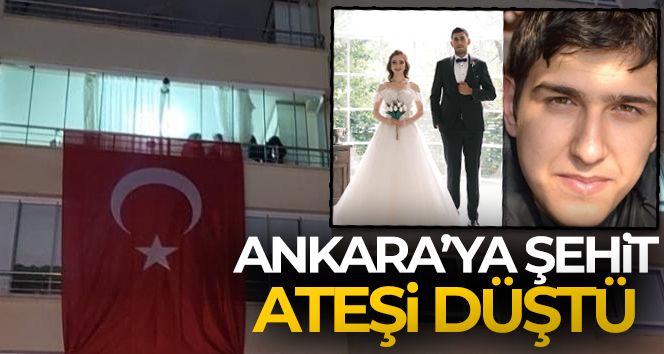 Ankara'ya şehit ateşi düştü! Piyade Teğmen Kaan Kanlıkuyu