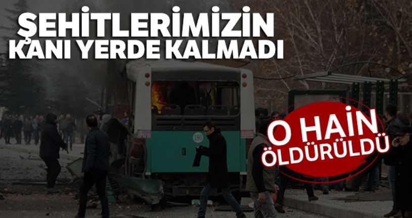 15 askerin şehit olduğu saldırının bir numaralı ismi terörist öldürüldü