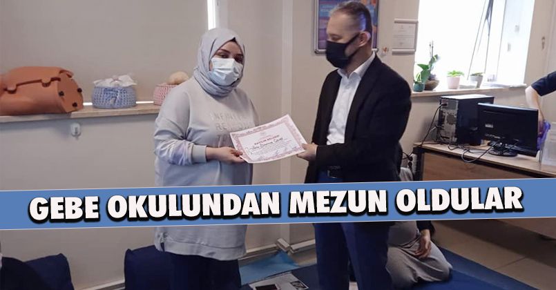 Gebe okulundan mezun oldular