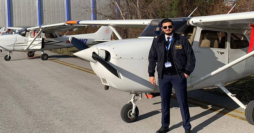 Bursa'da düşen eğitim uçağında Manisalı pilot hayatını kaybetti